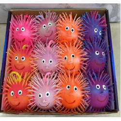SQUEESE PELOTA LUMINOSA C/OJITOS 791053