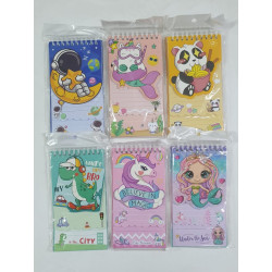 ANOTADOR C/ESPIRAL EN BOLSA