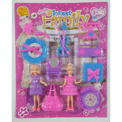 MUNECA CON ACCESORIOS F-02312