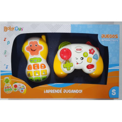 SET JUEGO INTERACTIVO C/LUZ Y SONIDO P/BEBE 55488