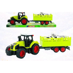 TRACTOR CON ANIMALES 40CM TRACTOR CON ANIMALES 40CM