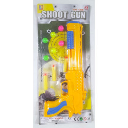 BLISTER PISTOLA LANZA BOLAS 52458