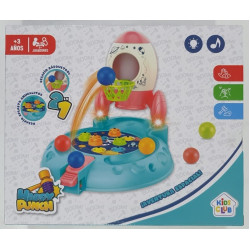 JUEGO HAPPY PUNCH ASTRONAUTA C/LUZ Y SONIDO 56434