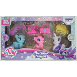 SET DE PONYS C/ACCES TINY 54359
