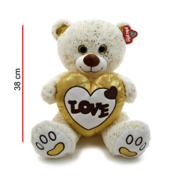 OSO SENTADO CON CORAZON 4453