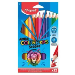 LAPICES MAPED X12LARGO JUMBO