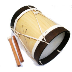 BOMBO DE MADERA N 2 26CM BOMBO DE MADERA N 2 26CM