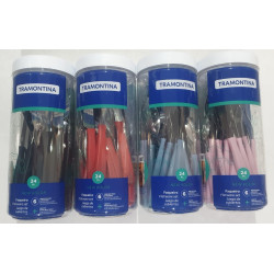 JUEGO DE CUBIERTOS NEW COLOR X24PZAS