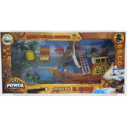 MEGA BARCO PIRATA C/ACCES 55572