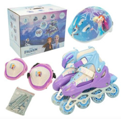 ROLLER FROZEN 3 EN 1 C/LUZ MAS KIT DE PROTECCION 12225