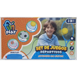 SET DE TENIS-BADMINTON-FUTBOL 55329