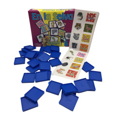 JUEGO MEMORIA  EN LA SELVA INGLES 298Y