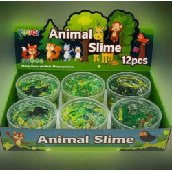 SLIME TRANSPARENTE CON ANIMALITOS 523008