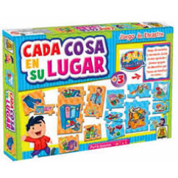 JUEGO CADA COSA EN SU LUGAR 243 IMPLAS