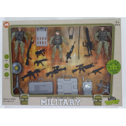 SET MILITAR CON BOTE F10-4