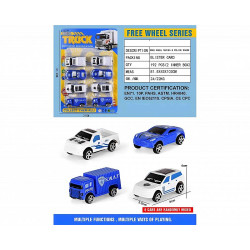 SET DE VEHICULOS X8 EN BLISTER 10188