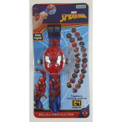 RELOJ PROYECTOR SPIDERMAN DITOYS