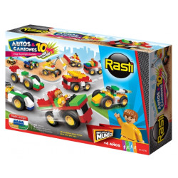RASTI AUTO Y CAMION 15 100PZAS 1079