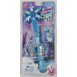 VARITA MAGICA 40CM C/CORONA E/BLISTER 185408