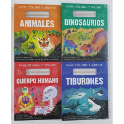 LIBROS RASPA DESCUBRE Y APRENDE T/DURA