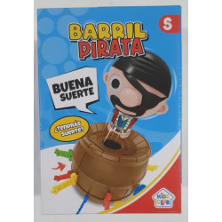 JUEGO DE MESA BARRIL PIRATA 55274