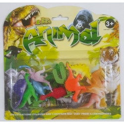 SET DE DINOS EN BLISTER 12997
