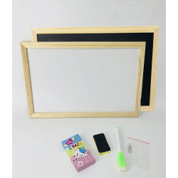 PIZARRON 90X60CM TIZA-MARCADOR ANZ6090