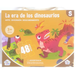 ROMPECABEZA DINO EN CAJA 48PZAS 57057