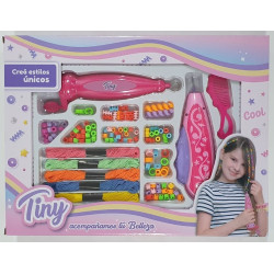 SET DE BIJOUTERI CON TRENZADOR 54306