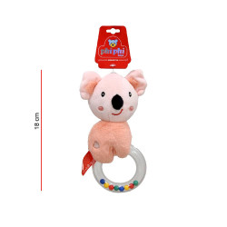 OSO SONAJERO CON ARO PLASTICO 18CM 8797