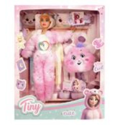 MUNECA TINY CUTE DISFRAZ DE OSO 57544