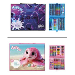 SET DE ARTE GAMMING VALIJA PLASTICA 150PZAS 57621 SET DE ARTE GAMMING VALIJA PLASTICA 150PZAS 57621
