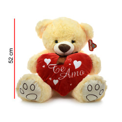 OSO CON MONO Y CORAZON 5390C