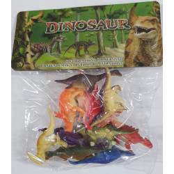 SET DE DINOS EN BOLSA 13001