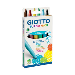 MARCADORES GIOTTO TURBO MAXI X6