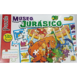 PUZZLE MUSEO JURASICO 130PZAS 311 IMPLAS