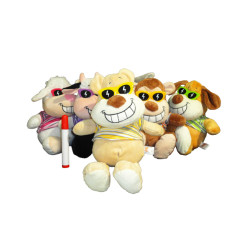 ANIMALES CON ANTEOJOS 6 MOD.