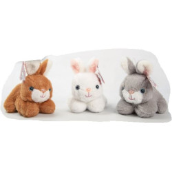 CONEJO ACOSTADO 20CM 20066