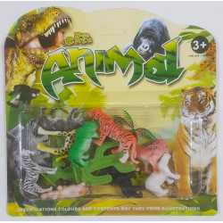 SET DE ANIMALES DE LA SELVA EN BLISTER 12996 SET DE ANIMALES DE LA SELVA EN BLISTER 12996