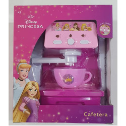CAFETERA PRINCESA  A PILA CON LUZ
