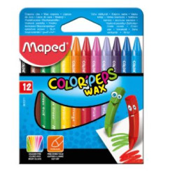 LAPICES DE CERA MAPED X12