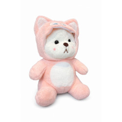 PELUCHE OSITO CON CAPUCHA 40CM 770035