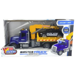 CAMION GRUA A FRICCION CON LUCES 57437 CAMION GRUA A FRICCION CON LUCES 57437