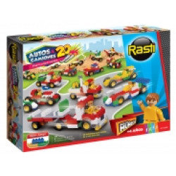 RASTI AUTO Y CAMION 20 175PZAS 1080