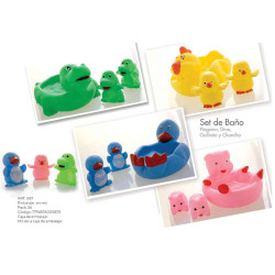 SET DE CHIFLES PARA BANO