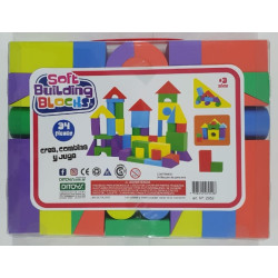SOFT BUILDING BLOCKS 34PZAS 2952 DITOYS