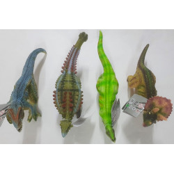 DINOSAURIOS DE GOMA 12MOD 25CM 55189 DINOSAURIOS DE GOMA 12MOD 25CM 55189
