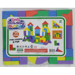 SOFT BUILDING BLOCKS 47PZAS 2953 DITOYS
