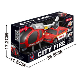 AUTO Y HELICOPTERO C/LUZ Y SONIDO 25692