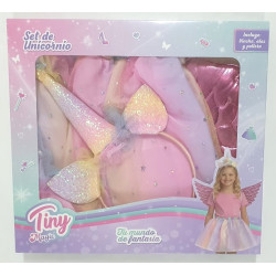 SET PRINCESA UNICORNIO VESTIDO TINY 57223